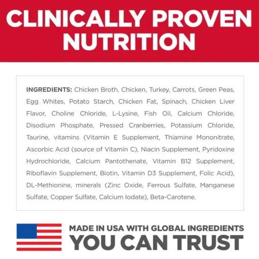 Clearance Hill's Science Diet Sensitive Stomach & Skin Chicken & Vegetable Entree Wet Cat Food