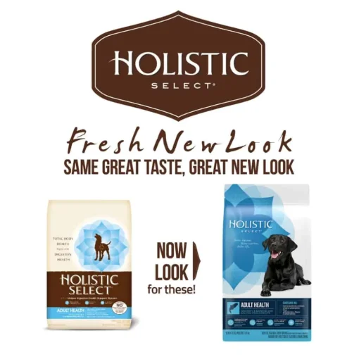 Outlet Holistic Select Natural Adult Health Anchovy, Sardine & Salmon Meal Dry Dog Food