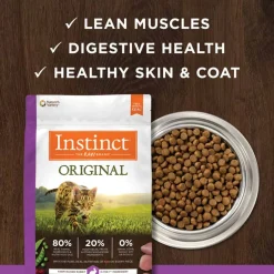 Outlet Instinct Original Grain Free Recipe with Real Rabbit Natural Dry Cat Food