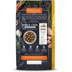 Fashion Instinct Raw Boost Grain-Free Real Chicken Recipe High Protein Freeze-Dried Raw Dry Dog Food