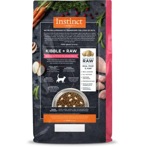 Discount Instinct Raw Boost Healthy Weight Grain Free Recipe with Real Chicken Natural Adult Dry Cat Food
