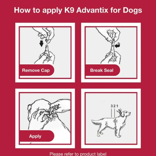Clearance K9 Advantix II - Flea & Tick Topical for Dogs