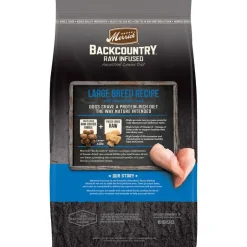 Online Merrick Backcountry Raw Infused Grain Free Large Breed Dry Dog Food