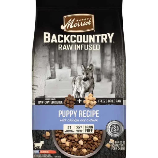 Best Merrick Backcountry Raw Infused Grain Free Puppy Dry Dog Food