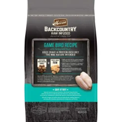 Hot Merrick Backcountry Raw Infused Grain Free Wild Game Bird Dry Dog Food