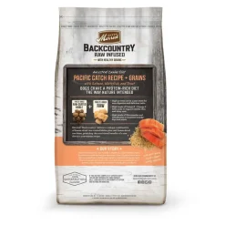 New Merrick Backcountry Raw Infused with Healthy Grains Pacific Catch Dry Dog Food