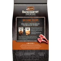 Online Merrick Backcountry Raw Infused Grain Free Big Game Dry Dog Food