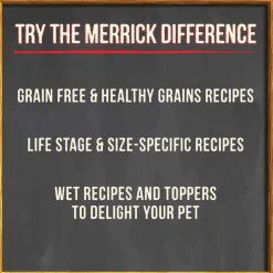Fashion Merrick Grain Free Beef Bone Broth Wet Dog Food Topper