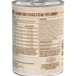 Fashion Merrick Grain Free Big Texas Steak Tips Dinner Canned Dog Food