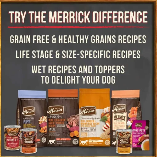 Fashion Merrick Grain Free Big Texas Steak Tips Dinner Canned Dog Food