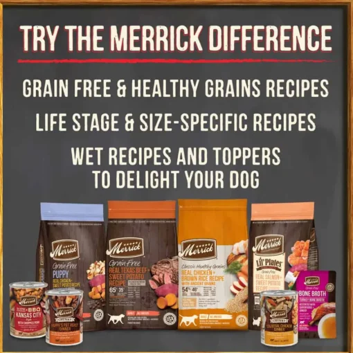 Fashion Merrick Grain Free Chunky Carvers Delight Dinner Canned Dog Food