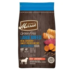 Hot Merrick Grain Free Large Breed Real Chicken & Sweet Potato Dry Dog Food
