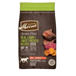 Hot Merrick Grain Free Real Lamb & Sweet Potato Dry Dog Food