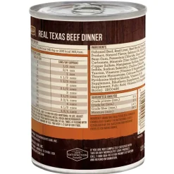 Sale Merrick Grain Free Real Texas Beef Dinner Canned Dog Food