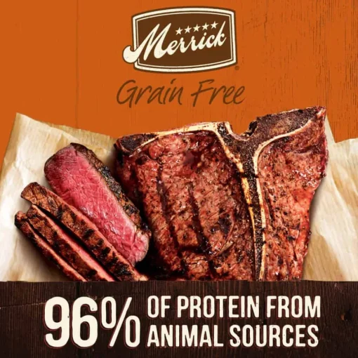 Sale Merrick Grain Free Real Texas Beef Dinner Canned Dog Food