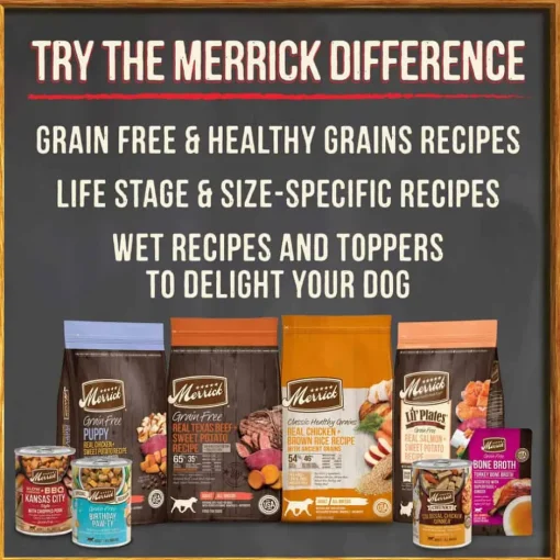 Sale Merrick Grain Free Real Texas Beef Dinner Canned Dog Food