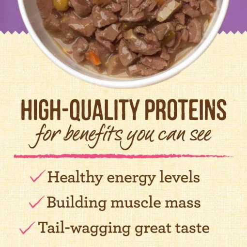 Hot Merrick Lil' Plates Adult Small Breed Grain Free Itsy Bitsy Beef Stew