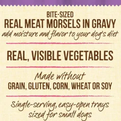 Hot Merrick Lil' Plates Adult Small Breed Grain Free Itsy Bitsy Beef Stew