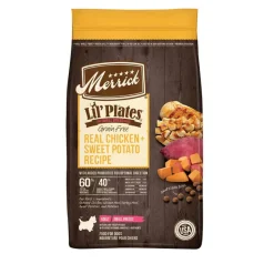 Outlet Merrick Lil' Plates Small Breed Grain Free Real Chicken & Sweet Potato Dry Dog Food