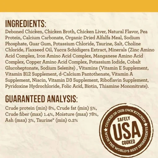 New Merrick Limited Ingredient Diet Grain Free Real Chicken Pate Canned Cat Food