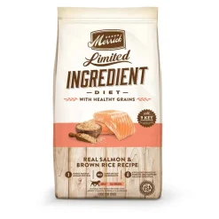 Outlet Merrick Limited Ingredient Diet Real Salmon & Brown Rice Dry Dog Food