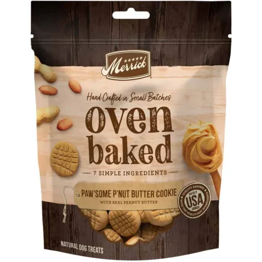 Best Merrick Oven Baked Paw'some Peanut Butter Dog Treats