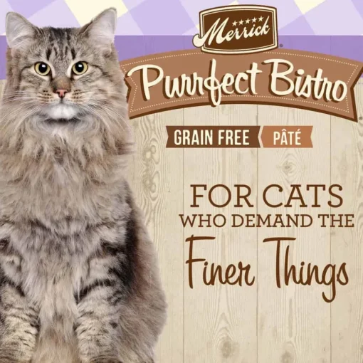 Sale Merrick Purrfect Bistro Grain Free Rabbit Pate Canned Cat Food
