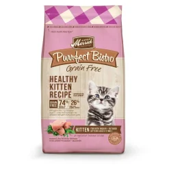 Hot Merrick Purrfect Bistro Grain Free Healthy Kitten Recipe Dry Cat Food