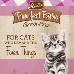 Hot Merrick Purrfect Bistro Grain Free Healthy Kitten Recipe Dry Cat Food