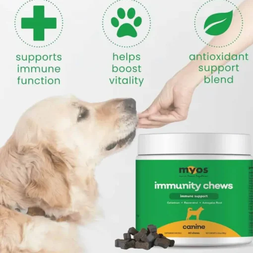 Fashion MYOS Canine Immunity Chews - Immune Support