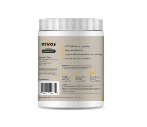 Online MYOS Canine Muscle Formula
