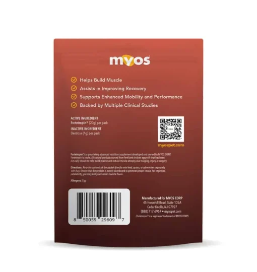 New MYOS Equine Muscle Formula - Muscle & Mobility