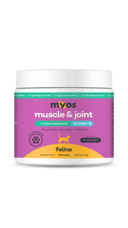 Sale MYOS Vet Strength Feline Muscle and Joint Formula with Green Lipped Mussel