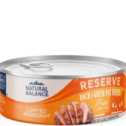 Sale Natural Balance Limited Ingredient Reserve Duck & Green Pea Recipe Wet Cat Food