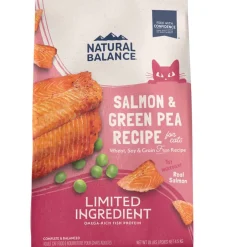 Outlet Natural Balance Limited Ingredient Grain Free Green Pea & Salmon Recipe Dry Cat Food