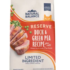 Best Natural Balance Limited Ingredient Reserve Grain Free Green Pea & Duck Recipe Dry Cat Food