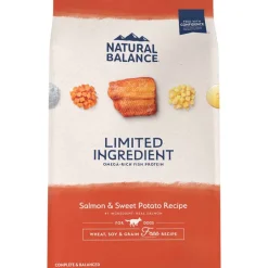 Hot Natural Balance Limited Ingredient Grain Free Salmon & Sweet Potato Recipe Dry Dog Food