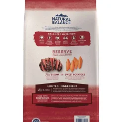 Best Natural Balance Limited Ingredient Reserve Grain Free Sweet Potato & Bison Recipe Dry Dog Food