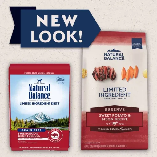 Best Natural Balance Limited Ingredient Reserve Grain Free Sweet Potato & Bison Recipe Dry Dog Food