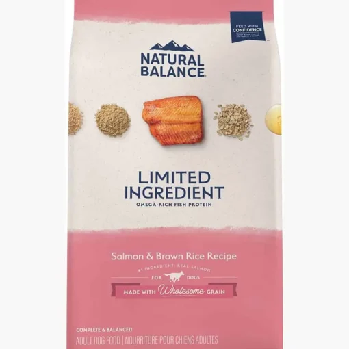 Outlet Natural Balance Limited Ingredient Salmon & Brown Rice Recipe Dry Dog Food