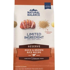 Online Natural Balance Limited Ingredient Reserve Duck & Brown Rice Recipe Dry Dog Food