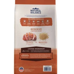 Online Natural Balance Limited Ingredient Reserve Duck & Brown Rice Recipe Dry Dog Food