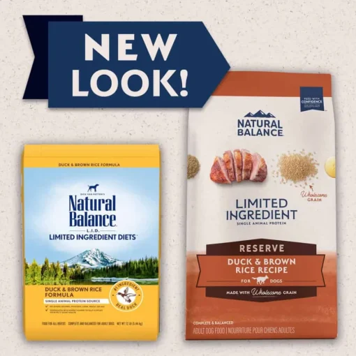 Online Natural Balance Limited Ingredient Reserve Duck & Brown Rice Recipe Dry Dog Food
