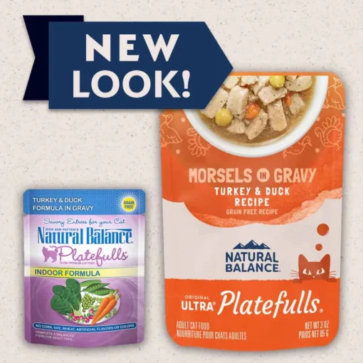 Online Natural Balance Original Ultra Platefulls Indoor Turkey & Duck Recipe in Gravy Wet Cat Food