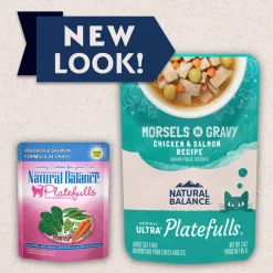 Discount Natural Balance Original Ultra Platefulls Chicken & Salmon Recipe in Gravy Wet Cat Food