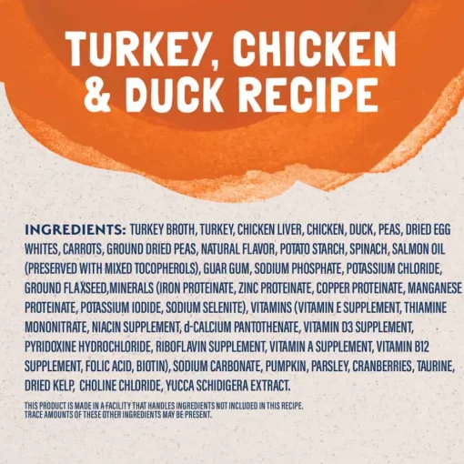 New Natural Balance Original Ultra Platefulls Turkey, Chicken & Duck Recipe in Gravy Wet Cat Food