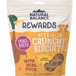Best Natural Balance Treats Crunchy Biscuits Small Breed with Real Duck Dog Treat
