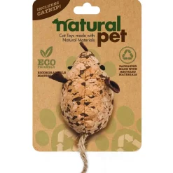 Sale Natural Pet Corked Mouse Cat Toy