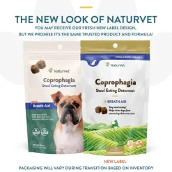 Sale NaturVet Coprophagia Stool Eating Deterrent Plus Breath Aid Supplement for Dogs