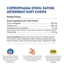 Sale NaturVet Coprophagia Stool Eating Deterrent Plus Breath Aid Supplement for Dogs